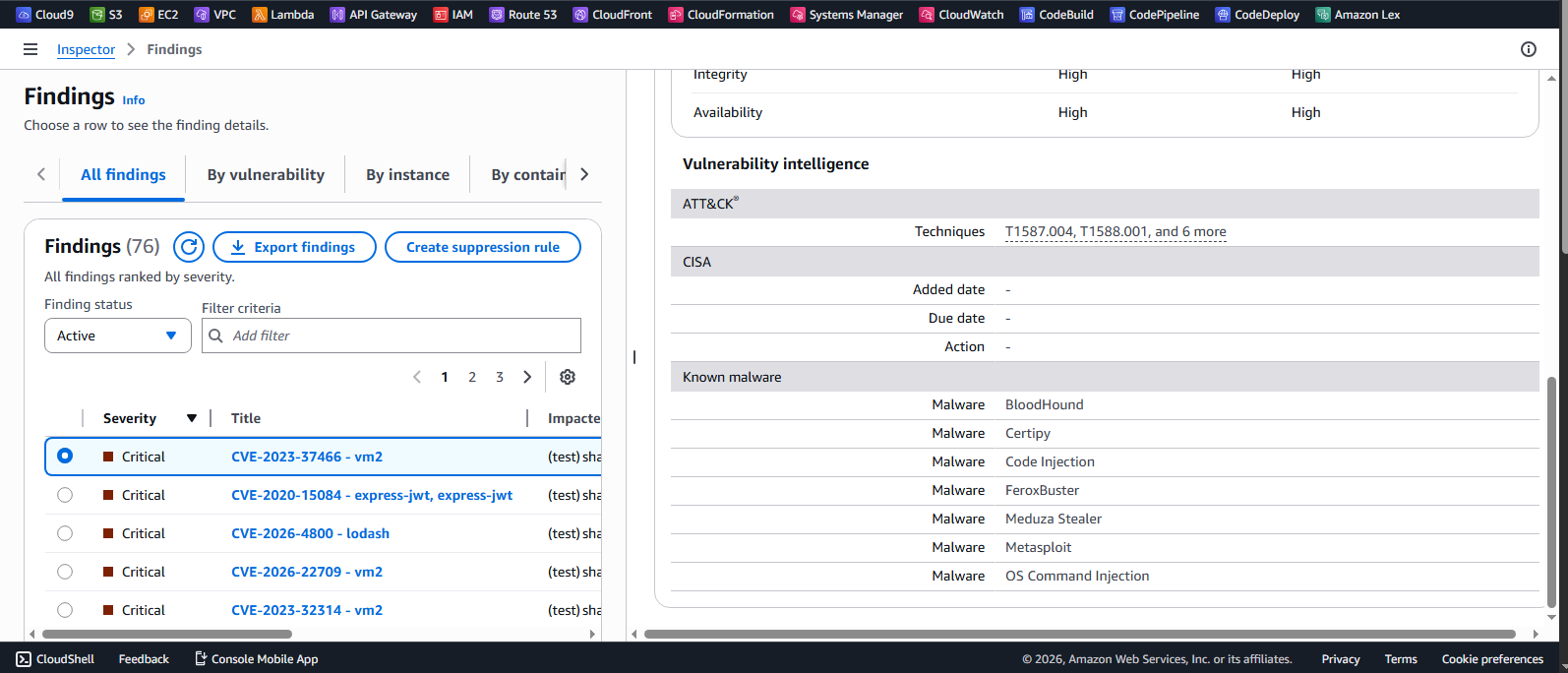 Vulnerability Intelligence